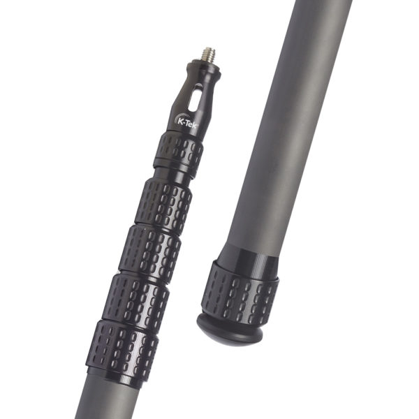 K-Tek KP10V 10' Mighty Boom Pole; uncabled, removable headpiece