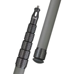 K-Tek KP12 12' Mighty Boom Pole; uncabled, removable headpiece