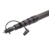 K-Tek KP12CCR 12'3" Mighty Boom Pole; coiled cable, side exit, removable headpiece – Bild 3