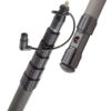 K-Tek KP12CCR 12'3" Mighty Boom Pole; coiled cable, side exit, removable headpiece