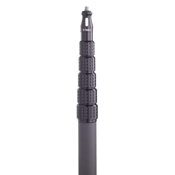 K-Tek KP6 "Traveler"6' Mighty Boom Pole; uncabled, removable headpiece – Bild 3