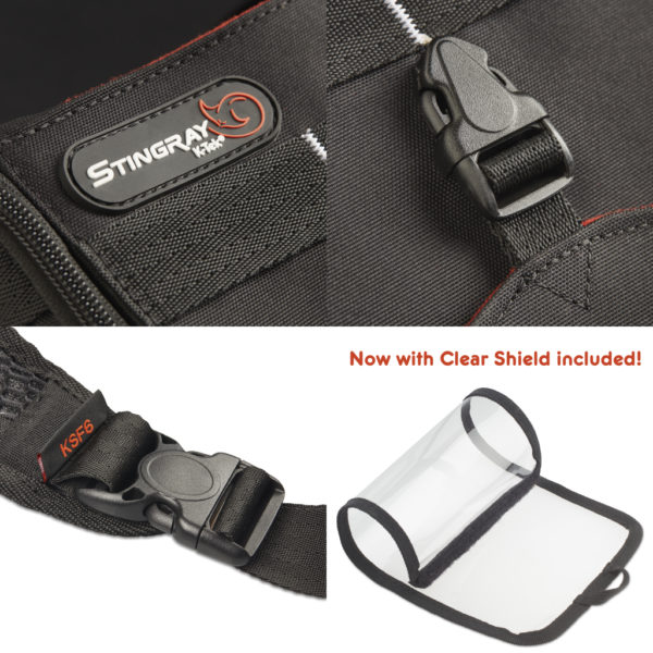 K-Tek KSF6 Stingray ZOOM F6 Bag incl. Clear ShieldDesignated Zoom F6 Bag – Bild 7