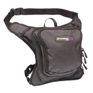 K-Tek KSUHXP Stingray Utility Hip Pack, Black w/ Purple interior*also works as a Mixer Bag for SoundDevices MixPre3 & MixPre6