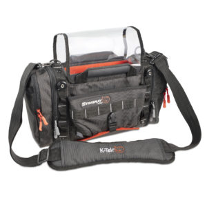 K-Tek KSTGJRX Stingray Junior-X, w/ Orange interiorDesigned to work w/ Sound Devices 833, 888 & 633, Zaxcom NOVA (more spacious option), Maxx, Zoom F4 & F8, Tascam 680 MKII, SD MixPre-10 series & similar sized mixer recorders.