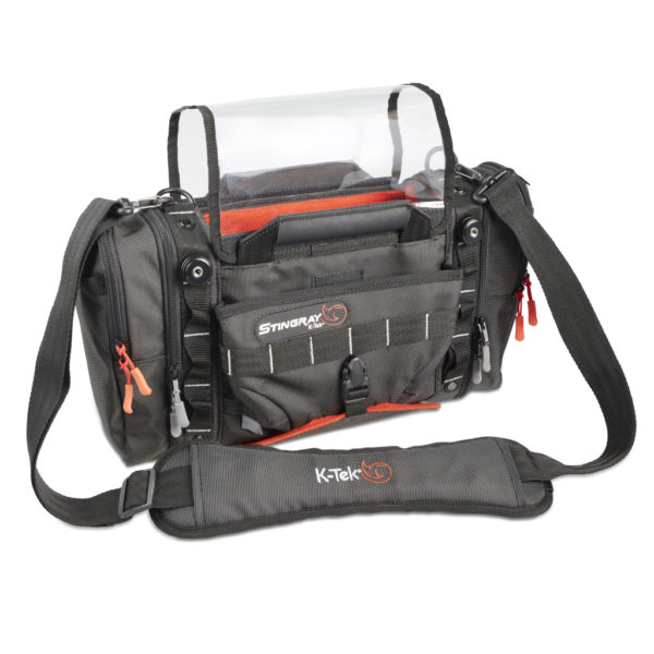 K-Tek KSTGJRX Stingray Junior-X, w/ Orange interiorDesigned to work w/ Sound Devices 833, 888 & 633, Zaxcom NOVA (more spacious option), Maxx, Zoom F4 & F8, Tascam 680 MKII, SD MixPre-10 series & similar sized mixer recorders.