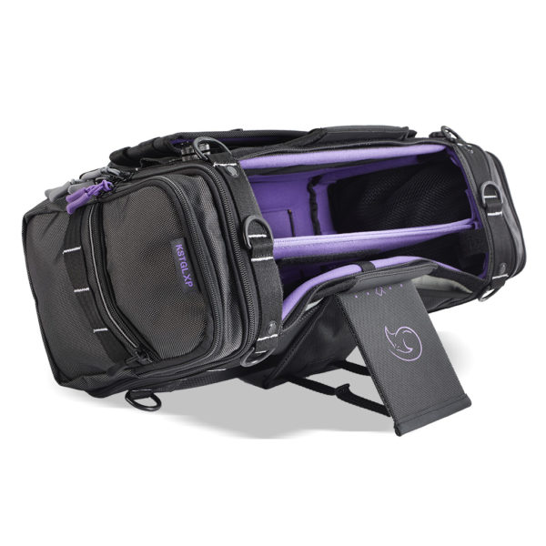 K-Tek KSTGLXP Stingray Large-X, Purple interiorDesigned to work with Sound Devices SCORPIO (and 664 & 688, and similar sized mixer recorders). – Bild 3