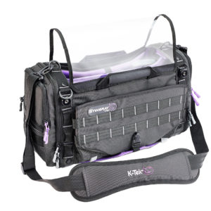 K-Tek KSTGLXP Stingray Large-X, Purple interiorDesigned to work with Sound Devices SCORPIO (and 664 & 688, and similar sized mixer recorders).