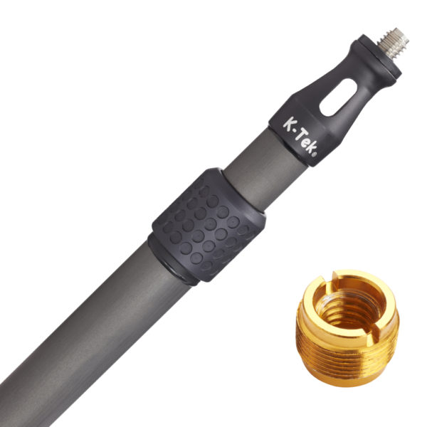K-Tek KIP Interview Pole, 6', Carbon, Fixed Headpiece, Uncabled – Bild 3