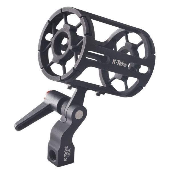 K-Tek KMT KMOUNT 4-Point Universal Suspension f/ Shotgun Mics (19 mm - 21 mm dia)2.5? (6.4 cm), w/ KSUS Suspenders – Bild 5