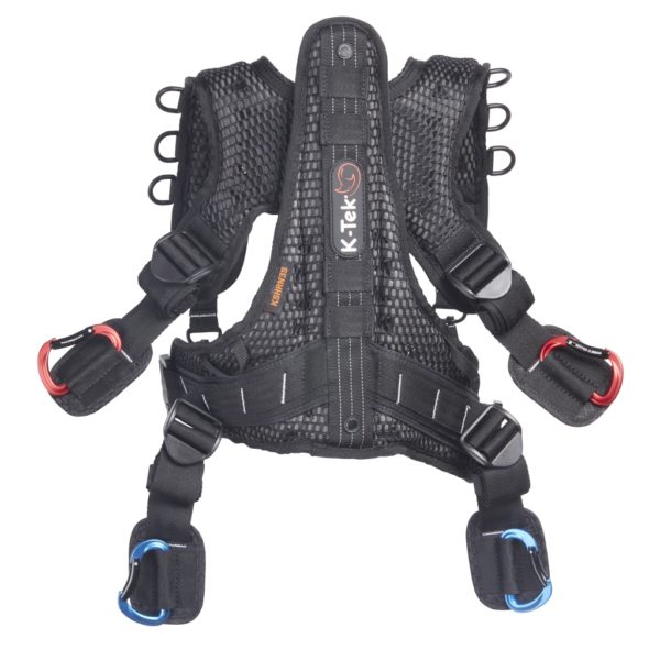K-Tek KSHRN3S Stingray Audio Harness - SMALL, with real back support ExoSpine with removable inner Belt, adjustable to most smaller body sizes – Bild 2