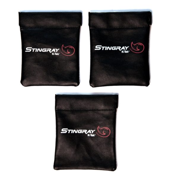 K-Tek KSLP1 Stingray LavPouch (set of 3), Lavalier Pouch for single-hand use, 3 x 4 inch | 8 x 10.6 cm (W x H) – Bild 4