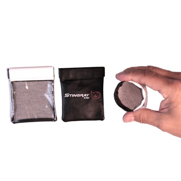 K-Tek KSLP1 Stingray LavPouch (set of 3), Lavalier Pouch for single-hand use, 3 x 4 inch | 8 x 10.6 cm (W x H) – Bild 2