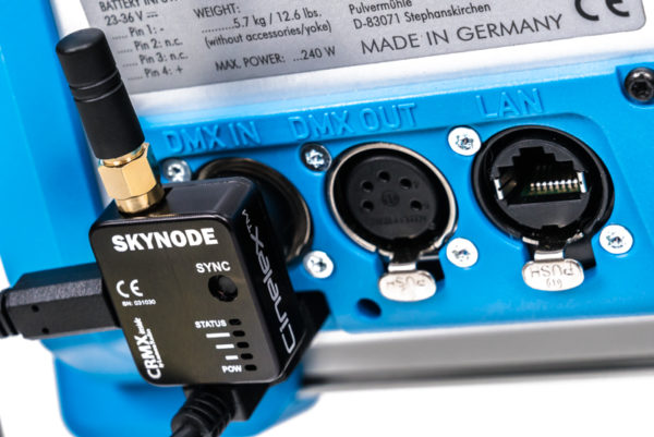 CINELEX Drahtloser DMX-Empfänger mit 5-poliger XLR-Buchse (USB-betrieben) – Bild 7