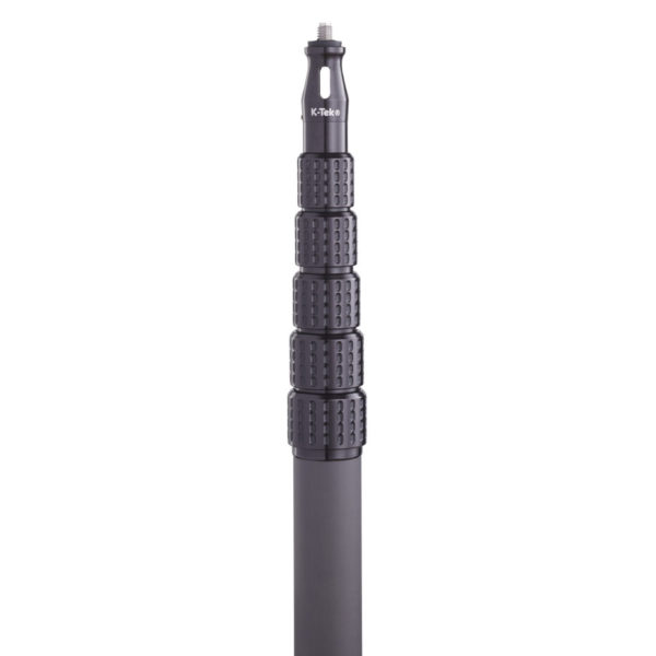 K-Tek KP5 "Traveler" 5' Boom Pole, Carbon, Removable Headpiece, Uncabled – Bild 4
