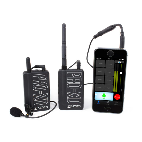 AZDEN PRO-XD 2,4 GHz digitales drahtloses Mikrofonsystem – Bild 7