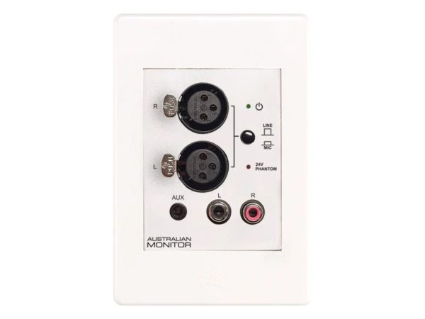 Australian Monitor WPML-W Mikrofon/Line-Wandplatte XLR, RCA, 3,5 Wh – Bild 4