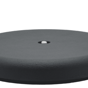 B9Audio BASE250/2 25cm diameter, 2 kg round base with 3/8 bolt