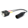 B9Audio CMP1C duet Dual microphone pre-stage, direct cable 30 cm , XLR5 stereo output