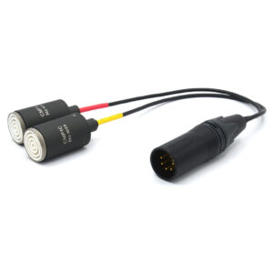 B9Audio CMP1C duet Dual microphone pre-stage, direct cable 30 cm , XLR5 stereo output