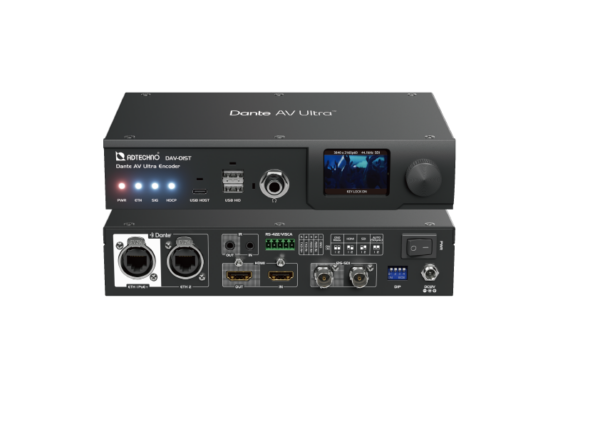 ADTECHNO DAV-01ST Dante AV Ultra Encoder 12G-SDI/HDMI to Dante AV Ultra Colibri – Bild 2