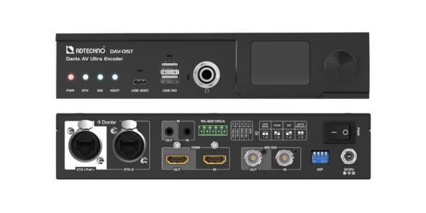 ADTECHNO DAV-01ST Dante AV Ultra Encoder 12G-SDI/HDMI to Dante AV Ultra Colibri – Bild 8
