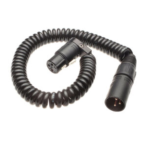K-Tek KPC5K XLR Jumper Cable | 5? stretched | Neutrik M / K-Tek F