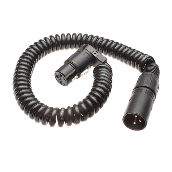 K-Tek KPC5K XLR Jumper Cable | 5? stretched | Neutrik M / K-Tek F