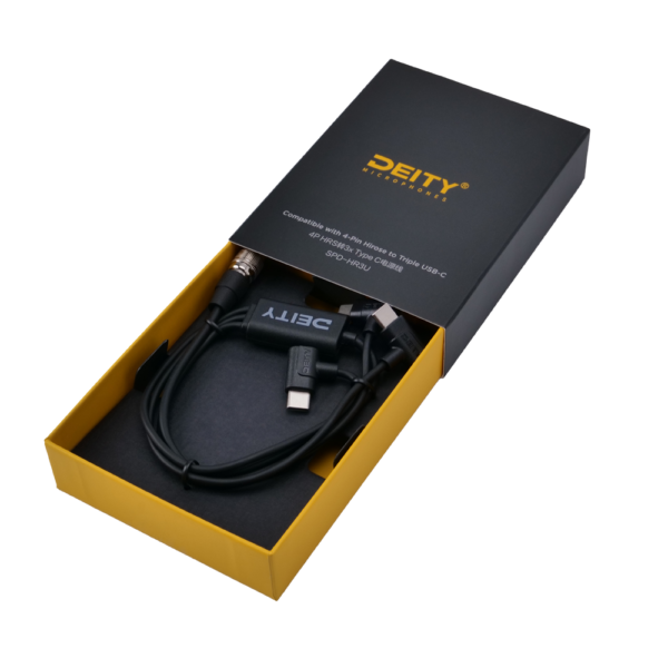 Deity SPD-HR3U (4-Pin Hirose to Triple USB-C) – Bild 3