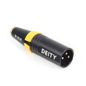 Deity D-XLR (XLR phantom power to 3.5mm TRS converter)