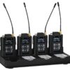 Wisycom LBC61 Multipler Akkulader (4 MTP61 + 4 Lithium Akkus)