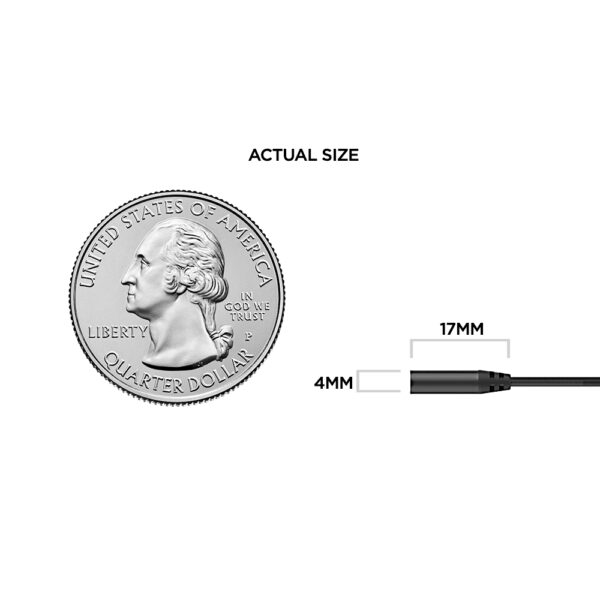 Deity W.Lav Micro Microphone (Black - w/o adapter) – Bild 3