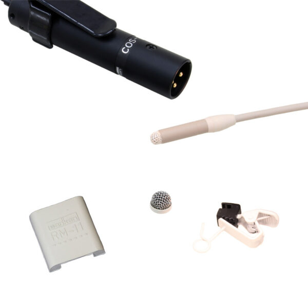 Sanken COS-11D-BE XLR-3M 48V I/F Ansteckmikrofon 1.8m Beige