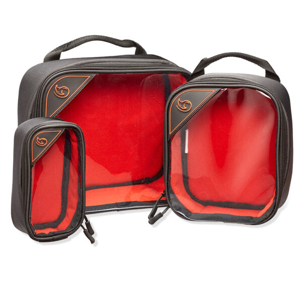 K-Tek KGBSETX Stingray Gizmo-X Bag SET (Orange interior), set of 3 (S, M, L) – Bild 3