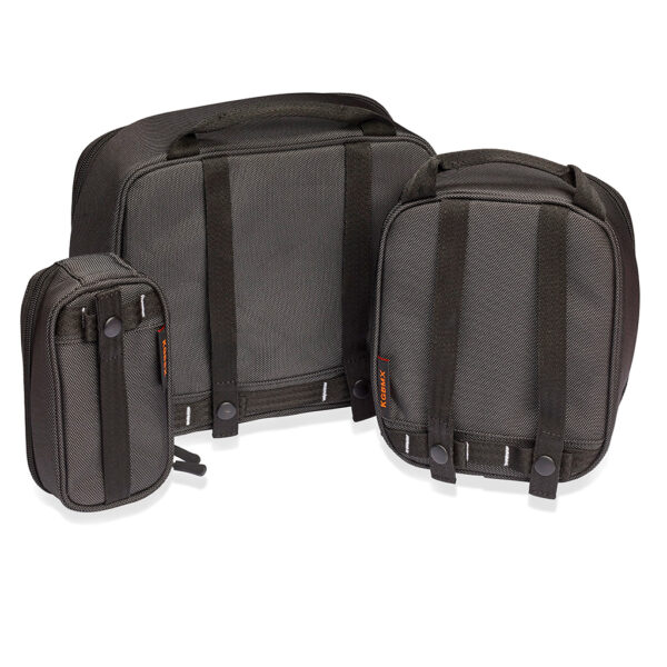 K-Tek KGBSETX Stingray Gizmo-X Bag SET (Orange interior), set of 3 (S, M, L) – Bild 4