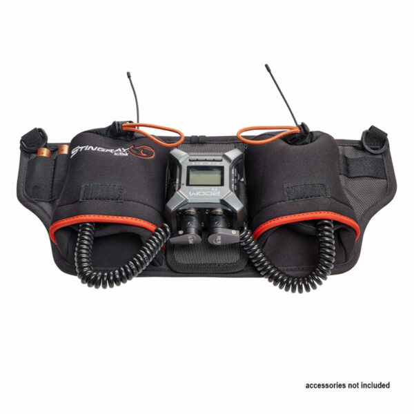 K-Tek KSF3 Stingray F3 Action Belt for use with a Zoom F3 Portable Field Recorder. – Bild 3