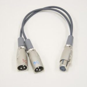 Sanken SC-532/1.8 XLR-5F zu Zwei XLR-3M "Y"-Kabel 1,8 m