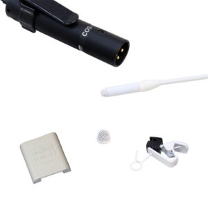 Sanken COS-11DBP-RM-WH XLR-3M 48V I/F Ansteckmikrofon 3m Weiss ( Red Mark ) BP