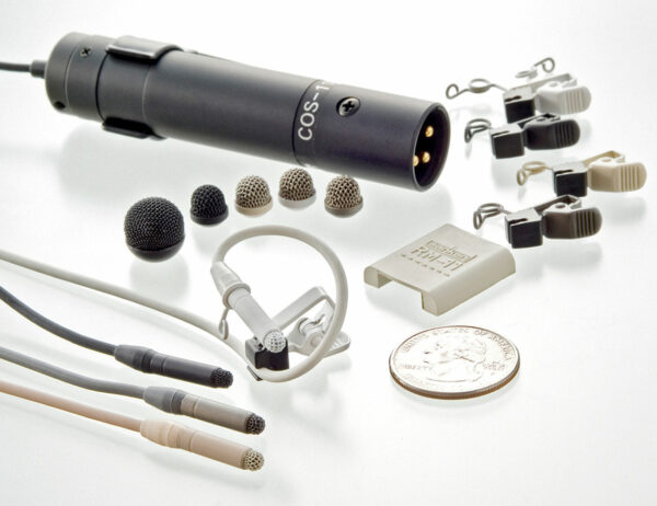 Sanken COS-11D-RM-GY XLR-3M 48V I/F Ansteckmikrofon 3m Grau ( Red Mark )