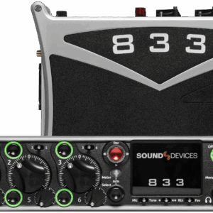 Sound Devices Mobiler High-End-Audiorekorder mit 8 Kanälen, 6 Bussen, 12 Spuren
