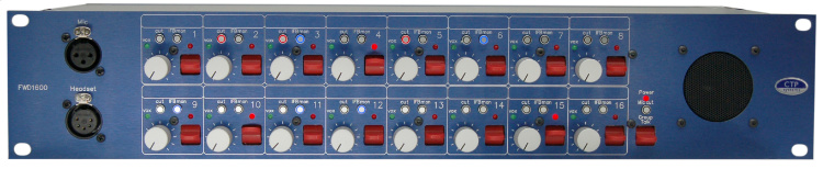 CTP 2U Dante sixteen channel four wire – Bild 2