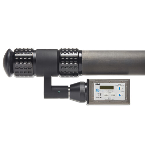 K-Tek KP12TA 12'3" Mighty Boom Pole; coiled cable, TA Sidekick, removable headpiece