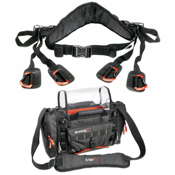 K-Tek KSJRWBX Stingray Junior X Bag (Orange) and Waist Belt Bundle K-Tek Stingray Junior X Audio Mixer Recorder Bag (KSTGJRX, Orange) and Waist Belt (KSWB1) Bundle. – Bild 3