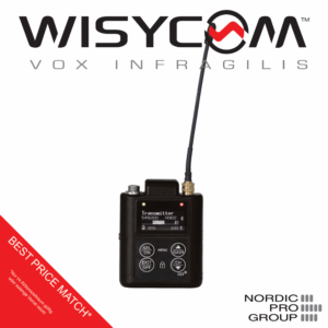 Wisycom MTP61-EUX Miniatur Taschensender 470-832 MHz 100mW