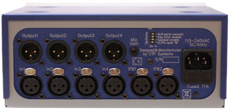 CTP Four wire box 4 input/output. 2 IFBs – Bild 4