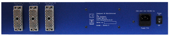 CTP 6 into 1 line level mixers - 2RU – Bild 3