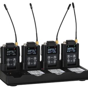 Wisycom LBC61_XL Multipler Akkulader (4 MTP61 oder MTP61_XL + 4 Lithium Akkus)