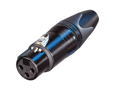 Neutrik NC3FXX-BAG Cable Con. Female 3pole BAG