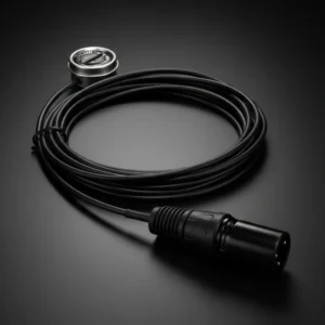Cortado Xe Pro-Kontaktmikrofon, Phantomspeisung mit integriertem XLR Stecker