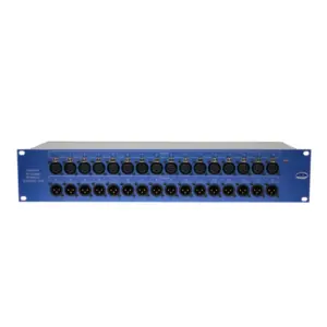 CTP Dante Breakout Box 16 in, 16 out, PoE (2RU - XLR)