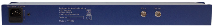 CTP De-embedding stereo monitor unit 1RU – Bild 3
